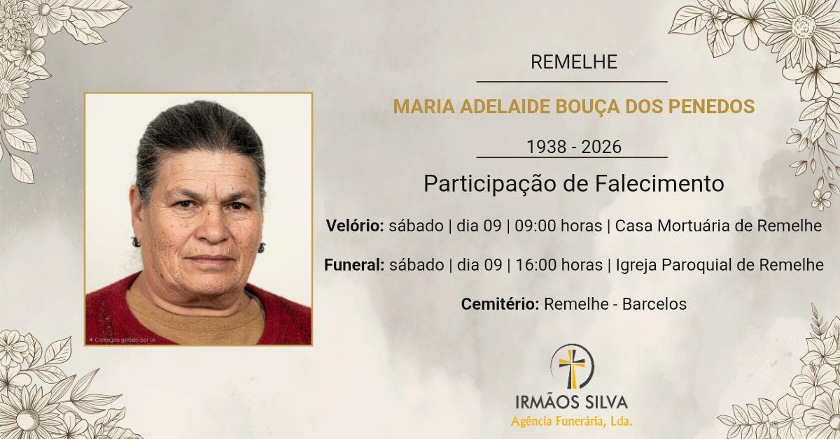 MARIA ADELAIDE BOUÇA DOS PENEDOS
